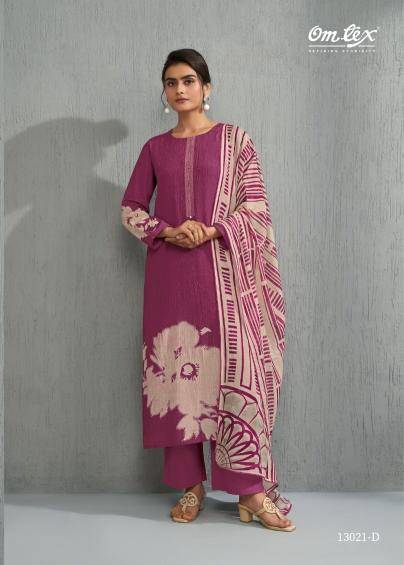 Omtex tivra block Dress material manufacturers in Bangalore